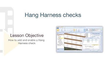 CerTus SCAFFOLDING Tutorial - Hang Harness checks - ACCA software