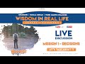 Making decisions  wisdom in real life  mission 1  just word ministries