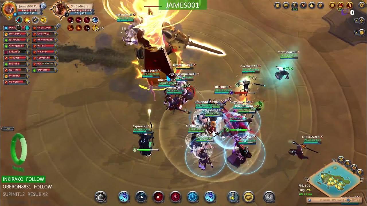 🔴 Albion Online 9 Avalon skip (มีแจกของในสตีม) YouTube