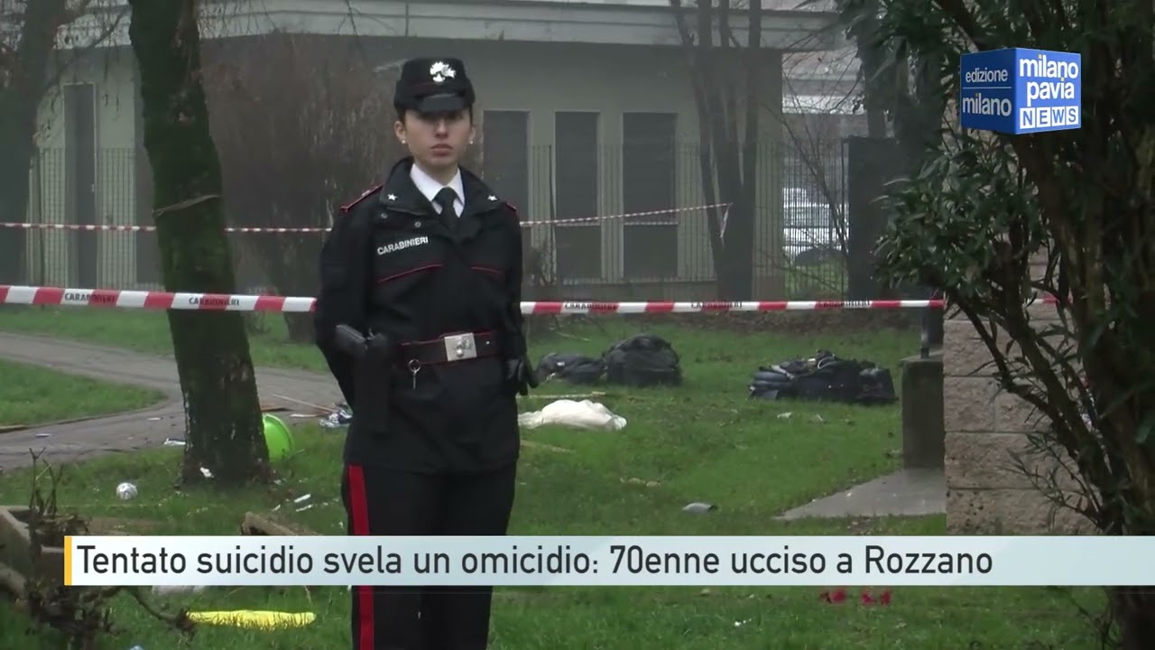 Tentato suicidio svela un omicidio: 70enne ucciso a Rozzano