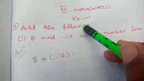 7th std Mathematics|term-1 |Number system |Ex 1.1 |sum - 3(i to vii)