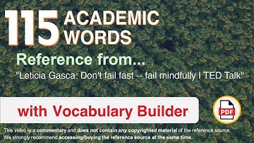 115 Academic Words Ref from "Leticia Gasca: Don