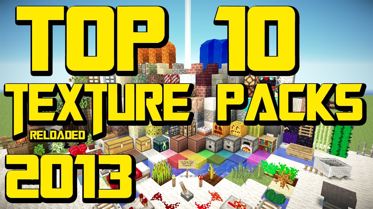 MINECRAFT TOP 10 TEXTURE PACKS [1.7.9] [Reloaded] + Download [HD ...