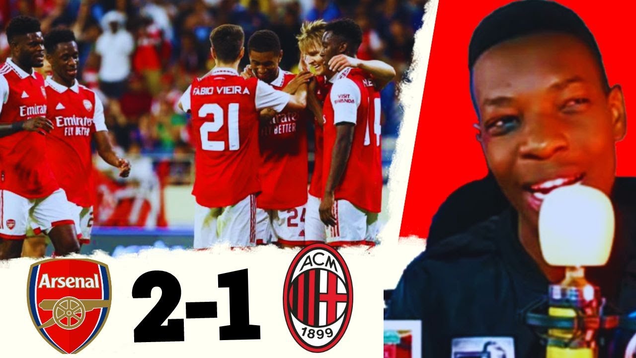 Arsenal 2 - 1 AC Milan - Match Report