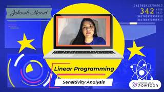 SENSITIVITY ANALYSIS