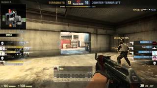 CS:GO 1v4 Cache T-Side (basics)