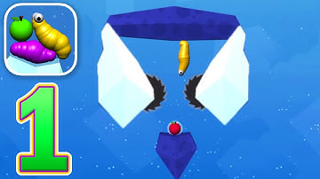 Slug ALL LEVELS! - Gameplay Walkthrough Part 1 - ( iOS / Android Voodoo Game)