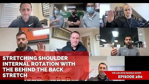 Stretching Shoulder Internal Rotation with the Behind the Back Stretch