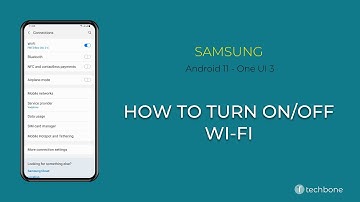 How to Turn On/Off Wi-Fi - Samsung [Android 11 - One UI 3]