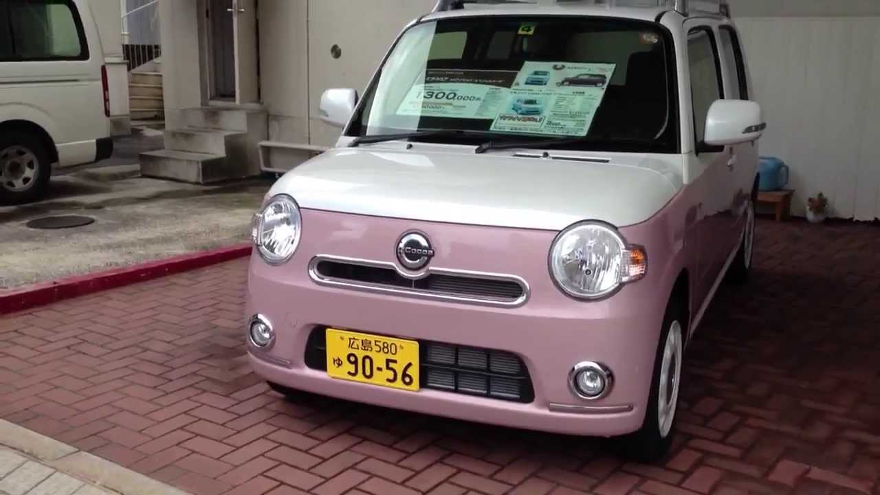 ダイハツ 新型ミラ ココア 女の子向きツートンカラー 軽自動車 Youtube