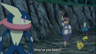 Ash Greninja Reunion In Pokemon Journey Episode 108