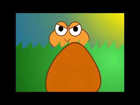 pelea de Pous Pou emo vs Pou normal 