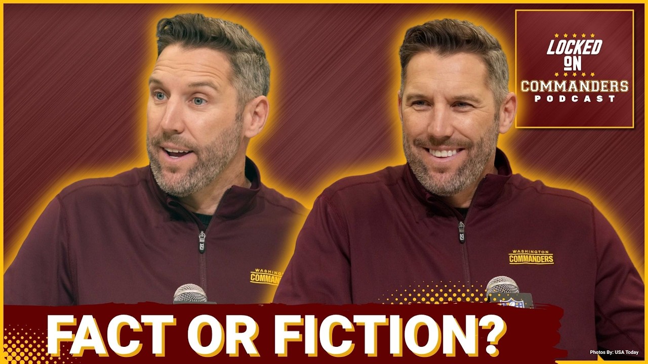 FACT: Washington Commanders’ Draft Plans REVEALED—Are TRADE Scenarios Just a Smokescreen?