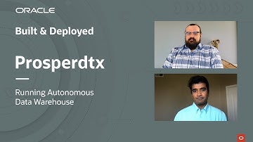 Built & Deployed with Zack Wintrob, CTO of Prosperdtx and their OCI System Architecture