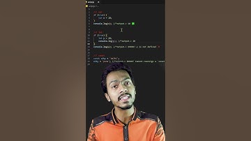 Why JavaScript has 3 Keywords var, let, & const ?? #shorts #coding
