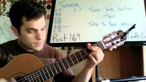 Post #169 Tuning The Guitar To Fit Your Voice by D...