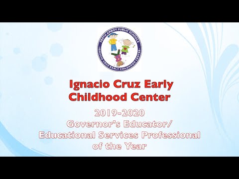 Ignacio Cruz Early Childhood Center GEOY Recognition 2019 2020