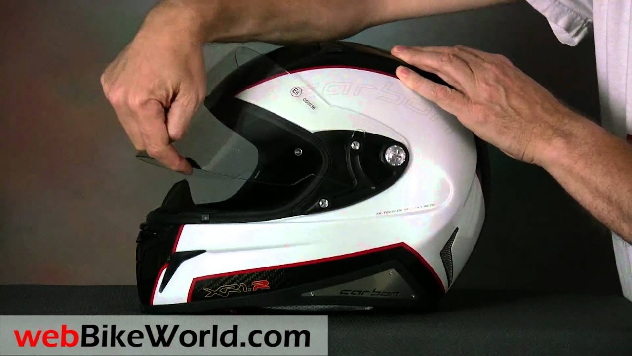 Nexx XR1R Carbon Motorcycle Helmet - YouTube