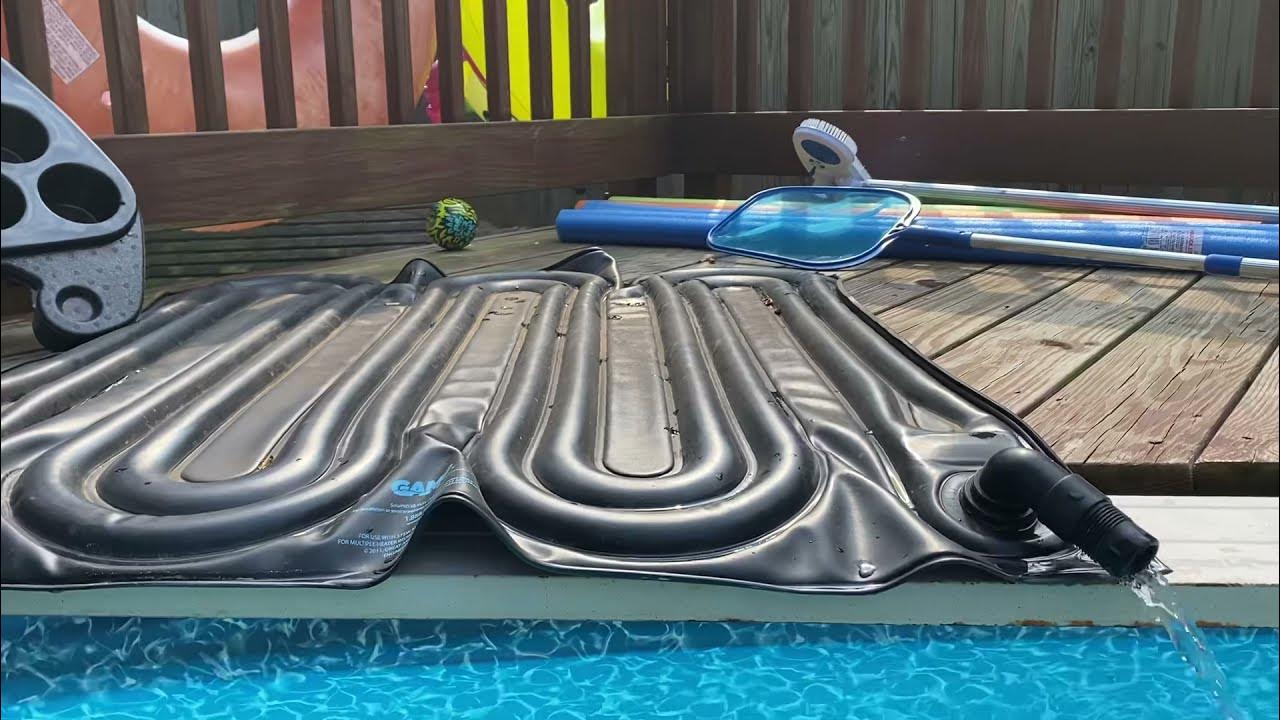 Intex Solar Pool Heating Mat YouTube