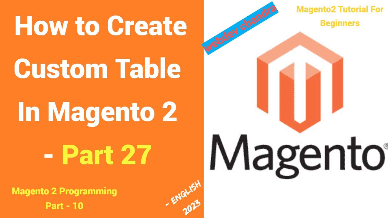 Custom Table Using UpgradeSchema.php | InstallSchema.php | Part - 27 ...