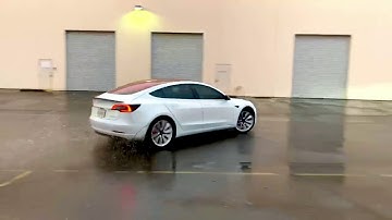 Tesla model 3 Drift mode