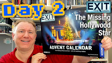 Exit the Game Advent Calendar 2024 Day 2: The Missing Hollywood Star