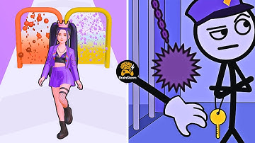 Thief Puzzle Vs Build A Queen – Full Level Gameplay | BrainStorm Android iOS Walkthrough EP-0469