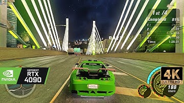 [4K] Need for Speed Underground 2 - RTX Remix Remaster! Insanely modded with RAYTRACING