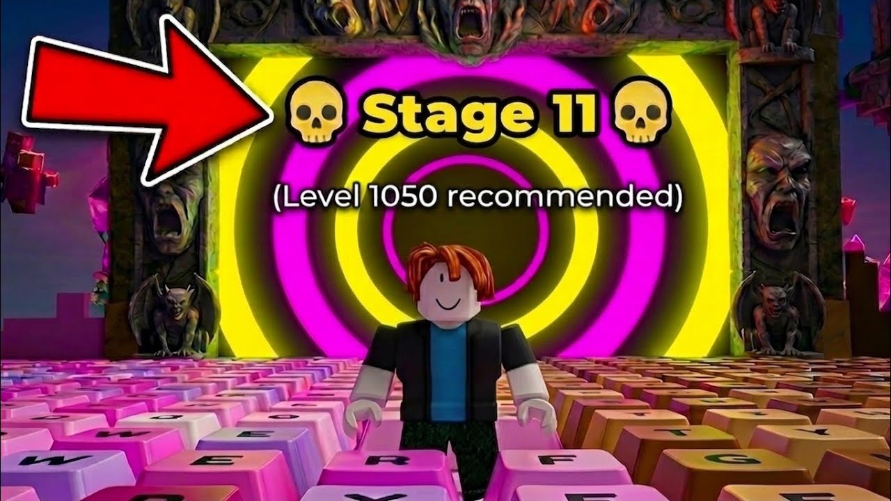 I BEAT WORLD 4 FIRST IN +1 SPEED KEYBOARD ESCAPE! 🚀