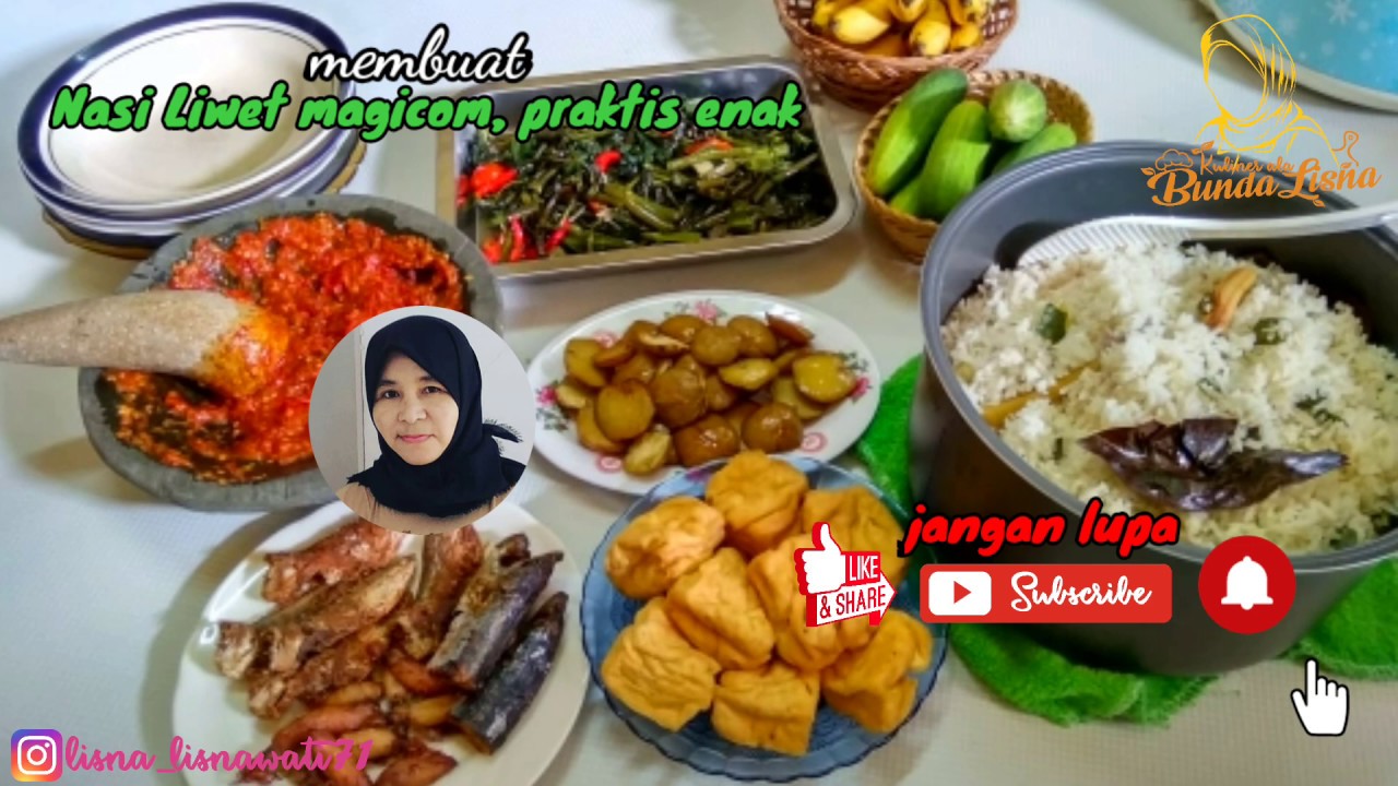 Resep Cara Membuat Nasi Liwet di mudah praktis & enak YouTube