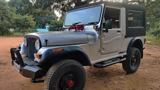 2005 #Mahindra Mm550 4x4 Jeep Fully Restored with New Paint job Hardtop KA Registration - SOLD