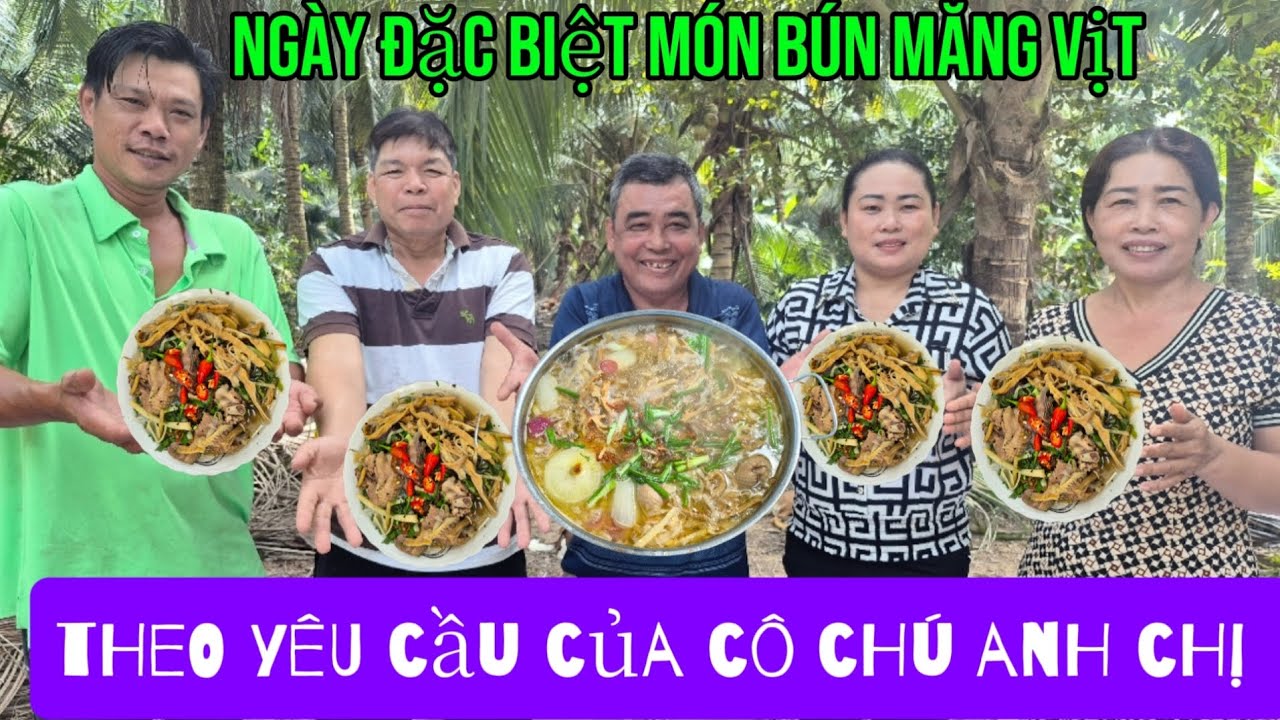 Món ngon hấp dẫn do cô chú anh chị yêu cầu