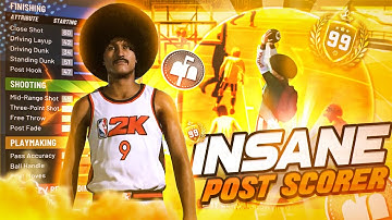 THE BEST POST SCORER BUILD - HOW TO MAKE EVERY FADE, HOOK, & SCORE EVERYTIME IN THE POST IN NBA2K20