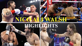 Nico Ali Walsh Highlights \& Knockouts