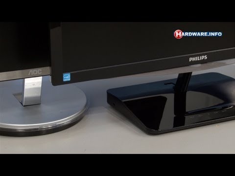 Philips Blade 2 en AOC i2353Ph eIPS design monitoren - Hardware.Info TV (Dutch)