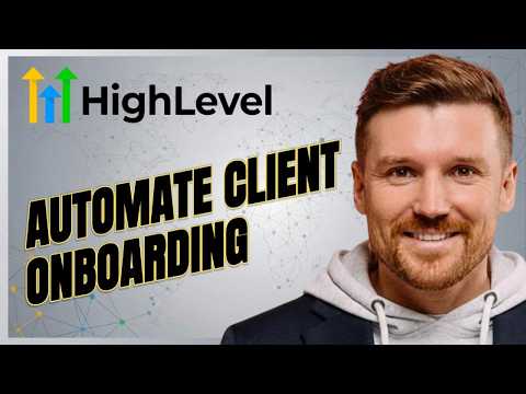 How to Automate Client Onboarding in GoHighLevel (Form + Pipeline + Workflow)