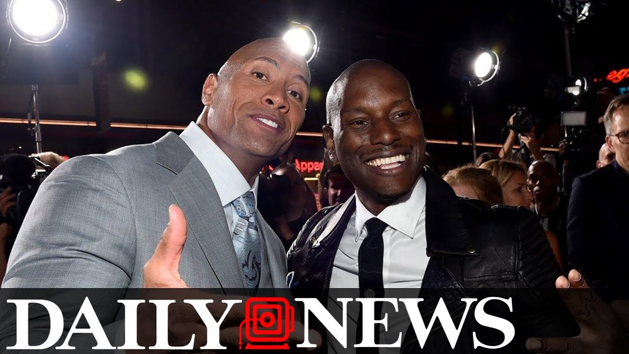 Tyrese Gibson Shares Old Video of Dwayne 'The Rock' Johnson Criticizing His Album 'Black Rose'