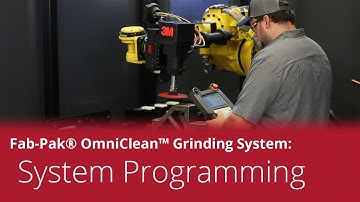 Programming the Fab-Pak® OmniClean™ Grinding System