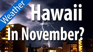Hawaii weather in November