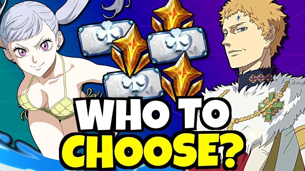 F2P PLAYERS THERE'S HOPE! HOW YOU CAN GET BOTH NOELLE \u0026 JULIUS.... MAYBE - Black Clover Mobile