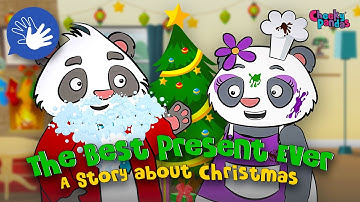 Cheeky Pandas - BSL VERSION | The Best Present Ever - A Story About CHRISTMAS