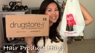 Collective Hair Haul | Drugstore.com & Sally Beauty Supply