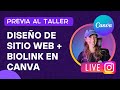 CREA TU SITIO WEB + BIOLINK EN CANVA