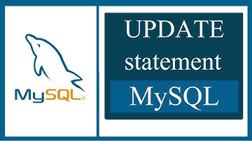 UPDATE Statement in MySQL