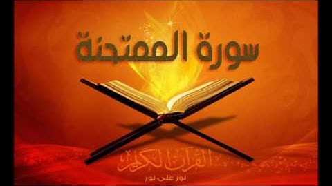 سورة الممتحنة كاملة | وائل غشوم زيلعي