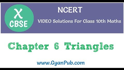 NCERT Solutions for Class 10th Maths Chapter 6 Triangles Exercise 6.5 Question 14