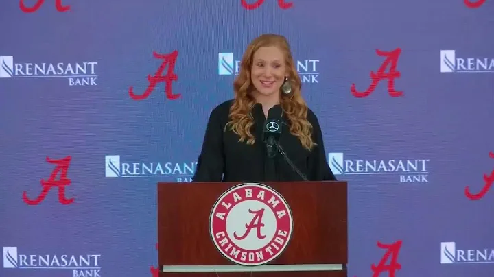 Alabama introduces new Gymnastics Head Coach Ashle...