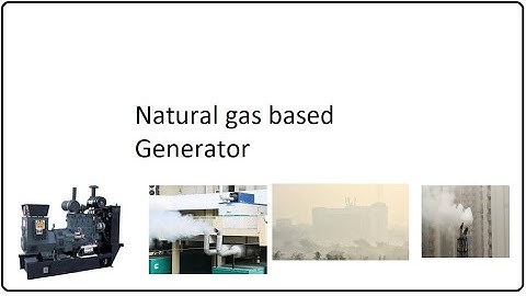 Natural gas based Generator vs diesel Generator
