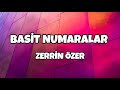 Zerrin Özer - Basit Numaralar (Sözleri/Lyrics)