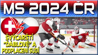 Švýcarští "Ďáblové", Kontroverzní Sudí a Nová Jednička? | SWI - CZE #3 | NHL 24 CZ Let's Play